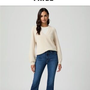 PAIGE Women's Dark Blue Straight Leg Jeans 26